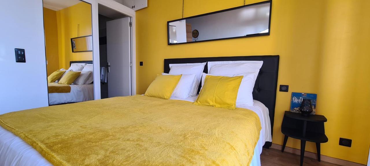 Studio De La Plage - Mer, Terrasse Et Garage Cagnes-sur-Mer Ngoại thất bức ảnh